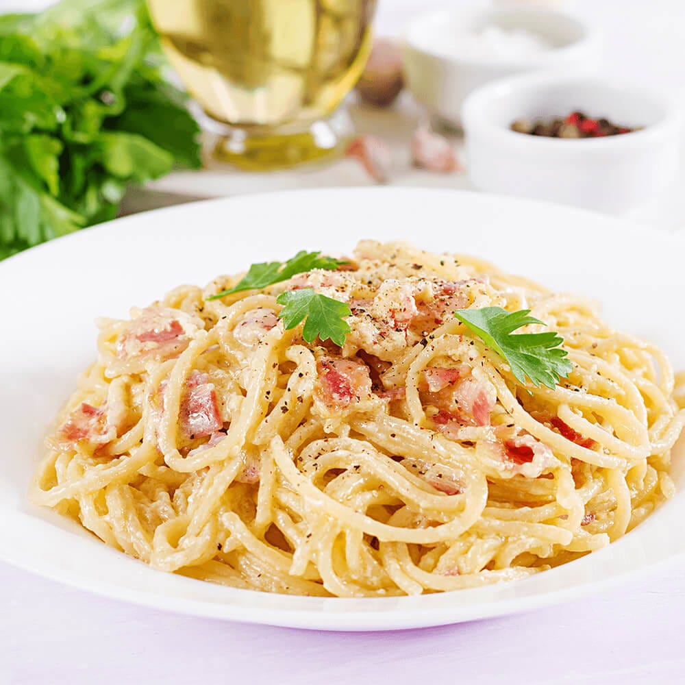SlimSalsa Carbonara