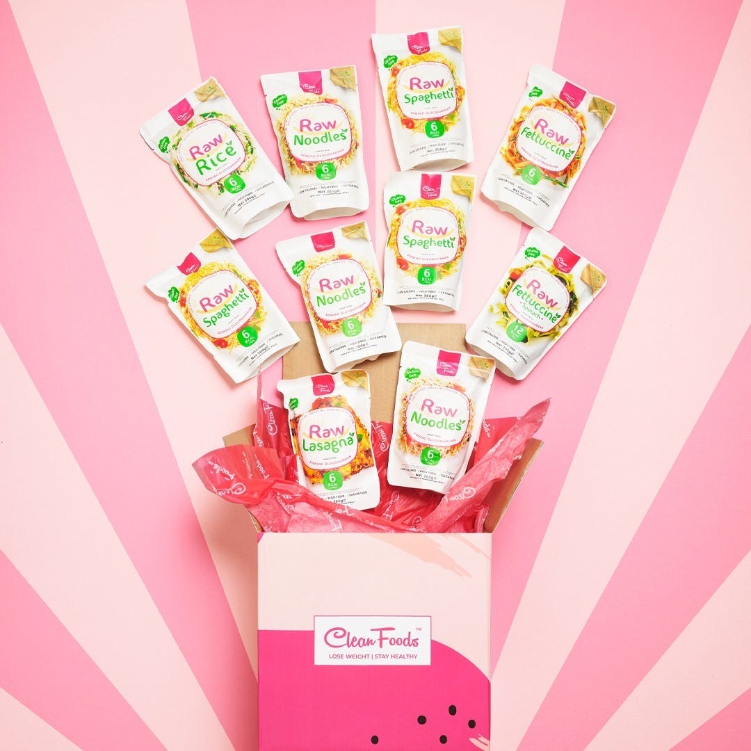 Pâtes de konjac