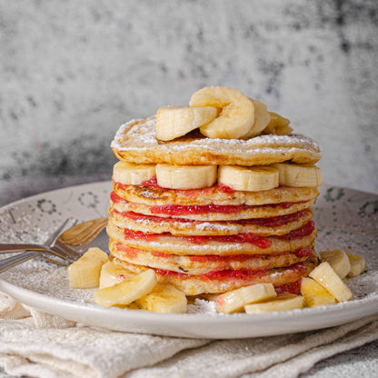 Essayez une crêpe à la banane crue