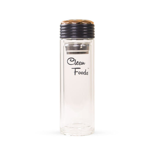 Cleanfoods ClearBottle (verre borosilicaté)