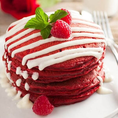 Crêpe crue Red Velvet